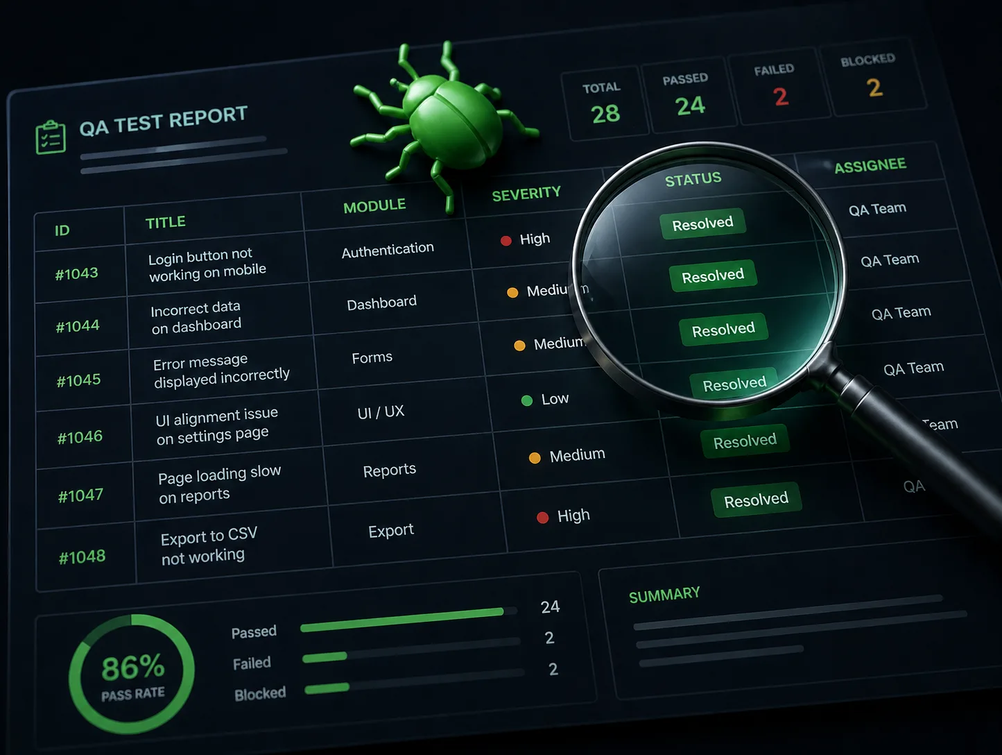 Ручное QA-тестирование сайтов и приложений